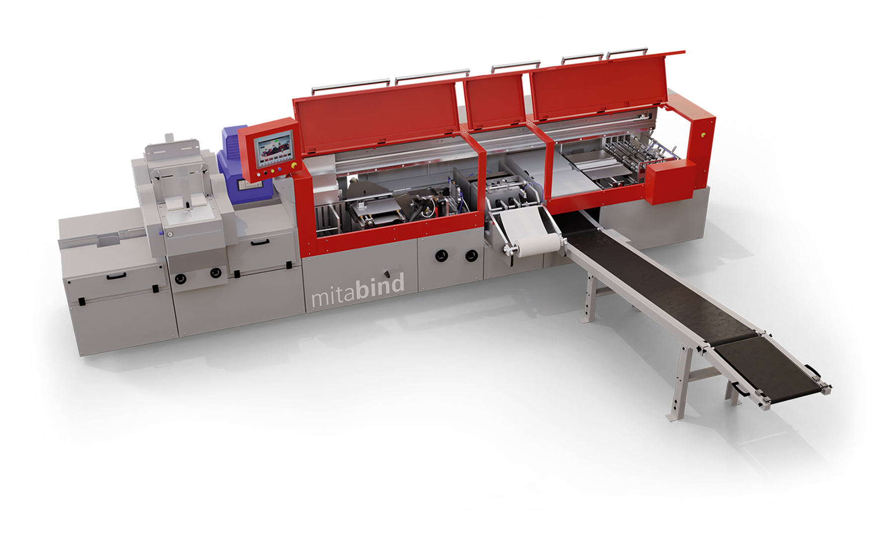 Digibook: Mitabind book block and binding system