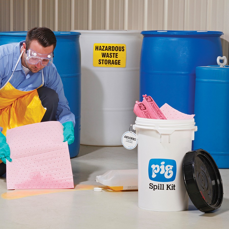PIG Spill Response Bucket (Haz-Mat)