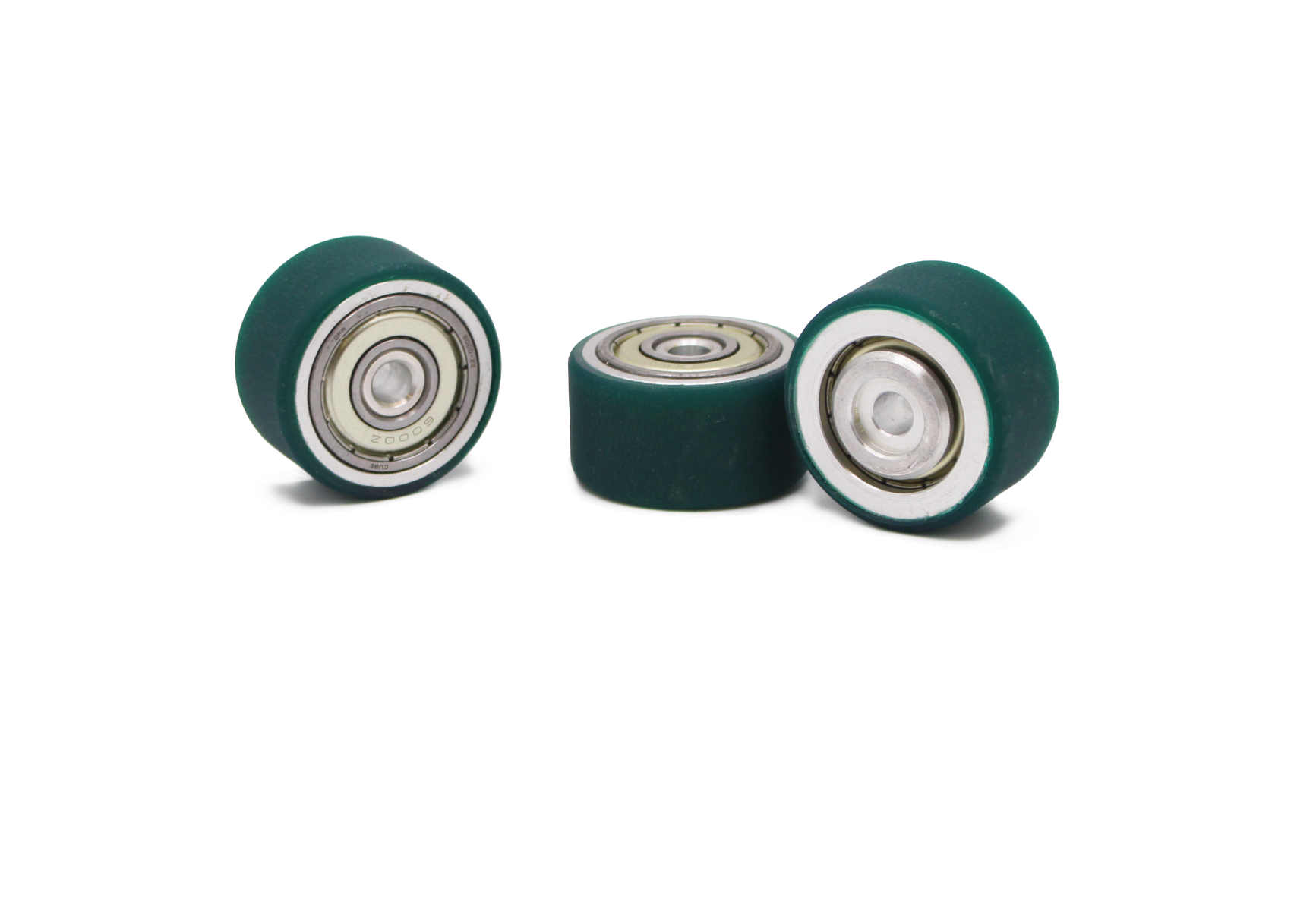PRESSURE ROLLER WITH BEARING & AXLE (spare tyres sold separately)