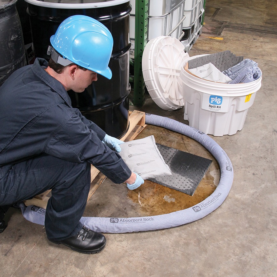 PIG SPILL KIT 76L  O/PACK (MRO)