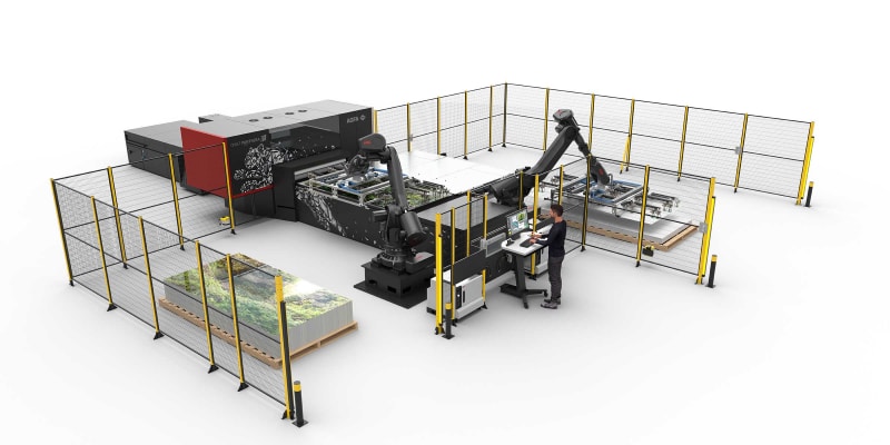 Agfa: Onset Panthera Flatbed Printer